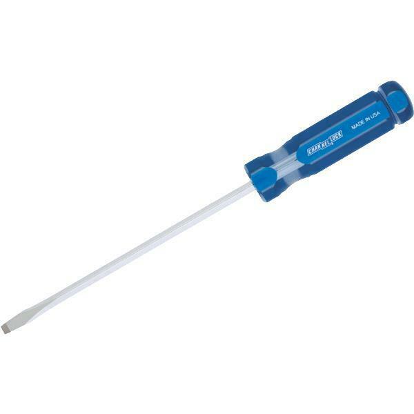 Channellock S366A Professional Screwdriver, 3/16 in Drive, Keystone Slotted Drive, 9.7 in OAL, 6 in L Shank 725